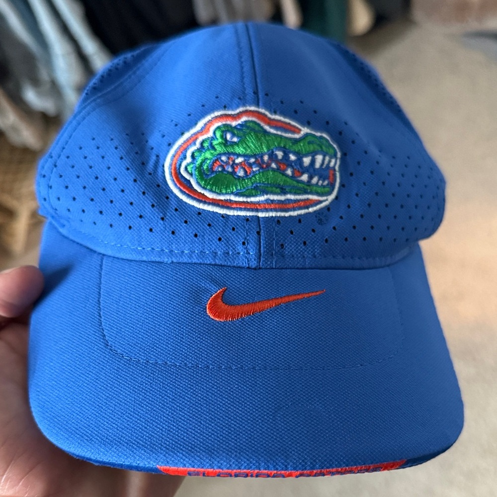 Nike Blue Cap with Gator Emblem